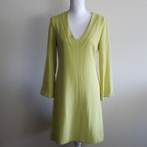 TAYLOR LIME GREEN DRESS